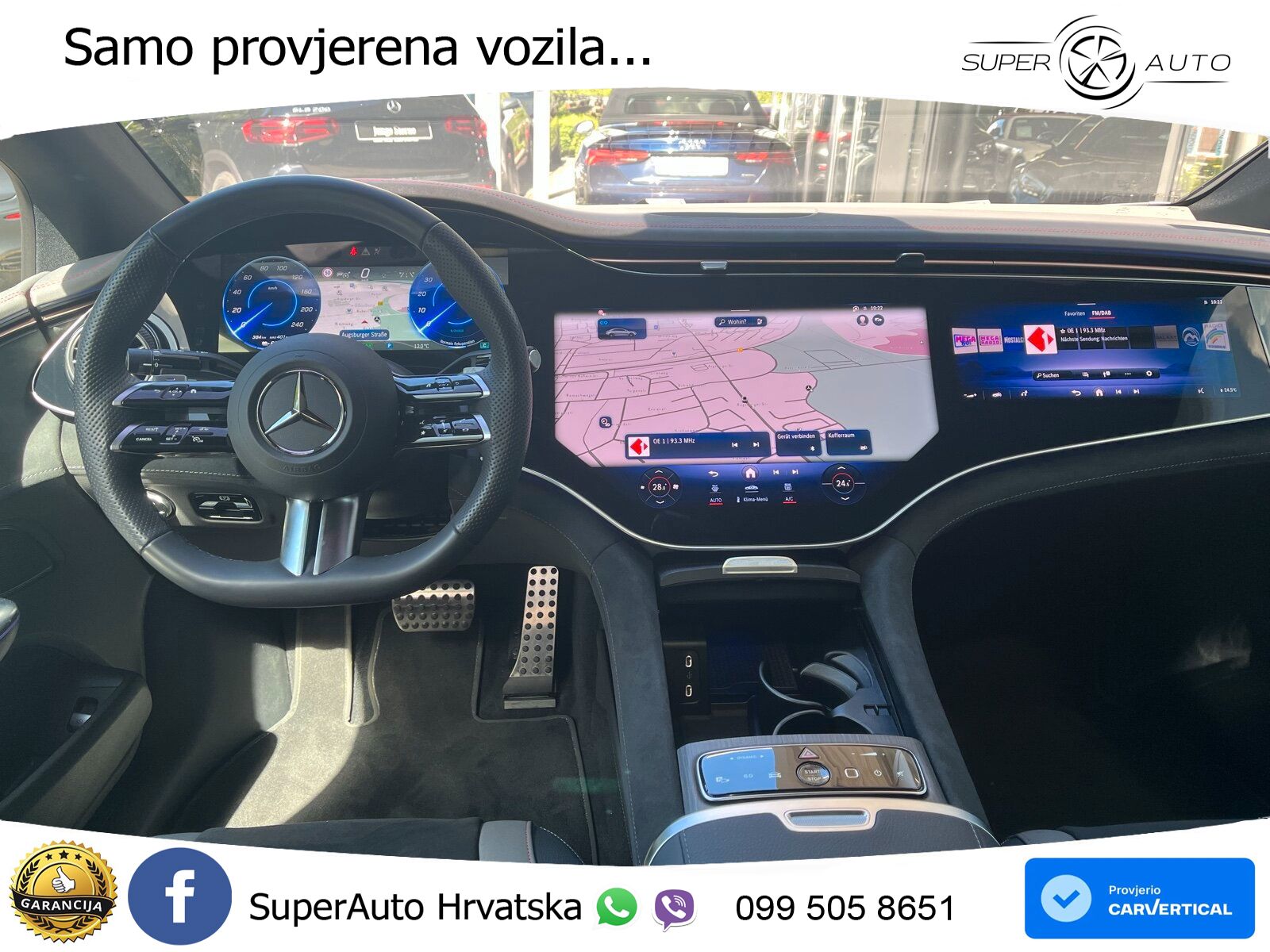 Mercedes EQE 500 100 kWh (408 KS) 4MATIC AMG LED+GR SJED+ACC