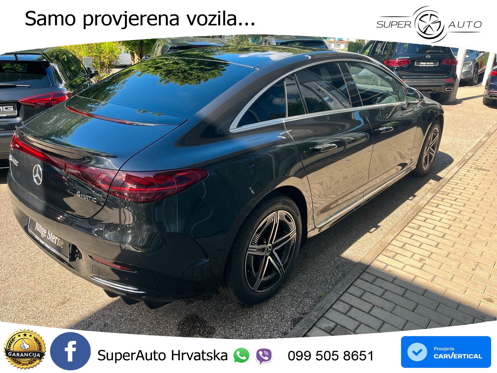Mercedes EQE 500 100 kWh (408 KS) 4MATIC AMG LED+GR SJED+ACC