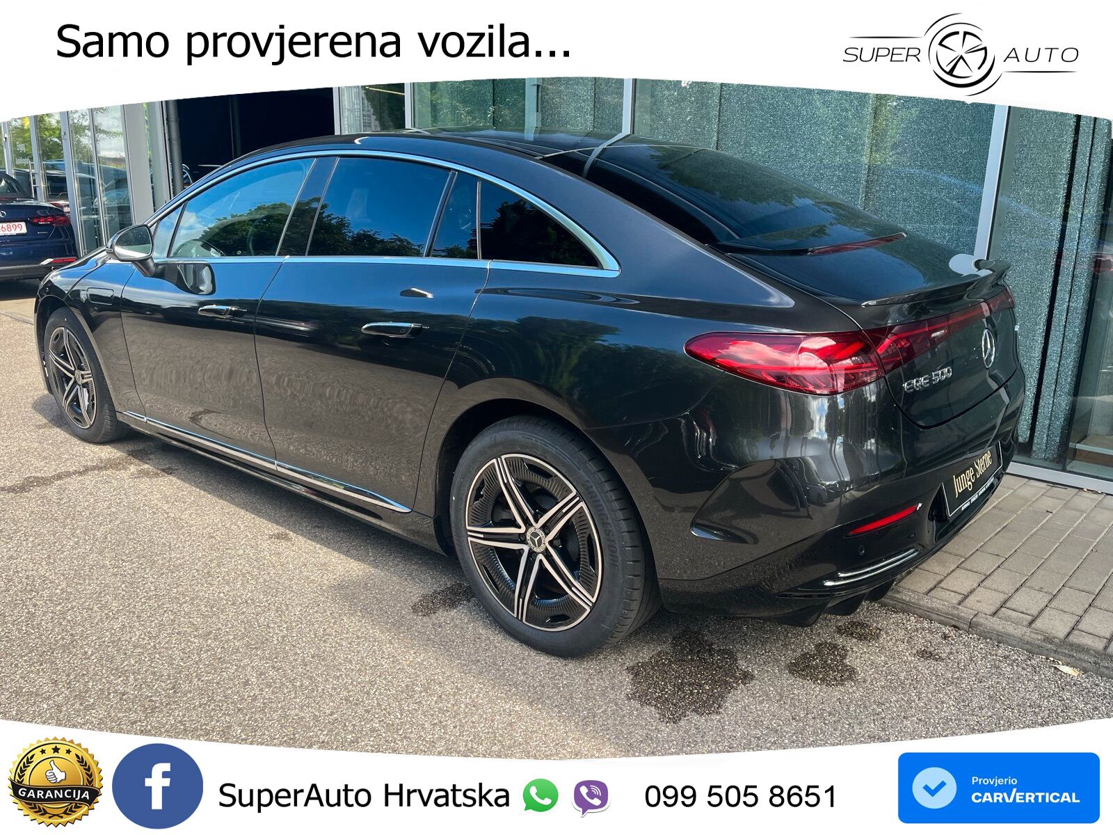 Mercedes EQE 500 100 kWh (408 KS) 4MATIC AMG LED+GR SJED+ACC