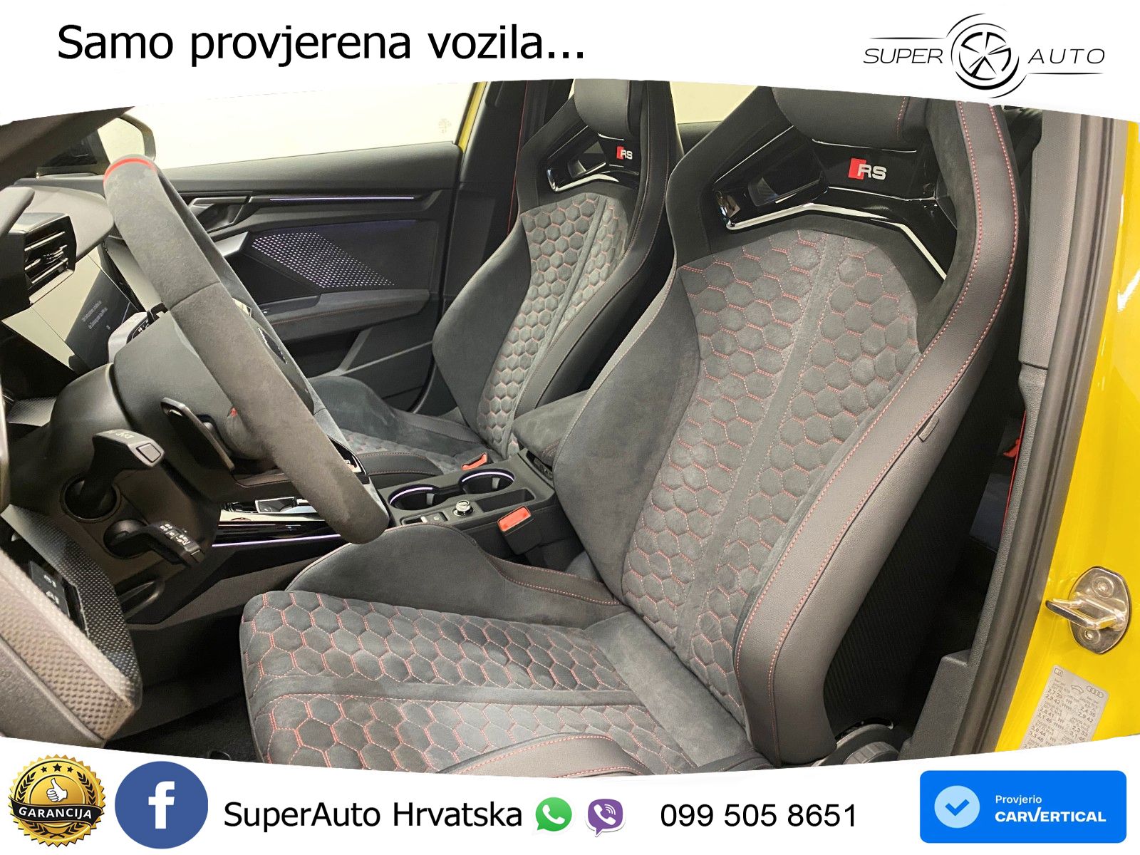 Audi RS3 Sedan 2.5 TFSI (400 KS) quattro S tronic LED+GR SJED+ACC