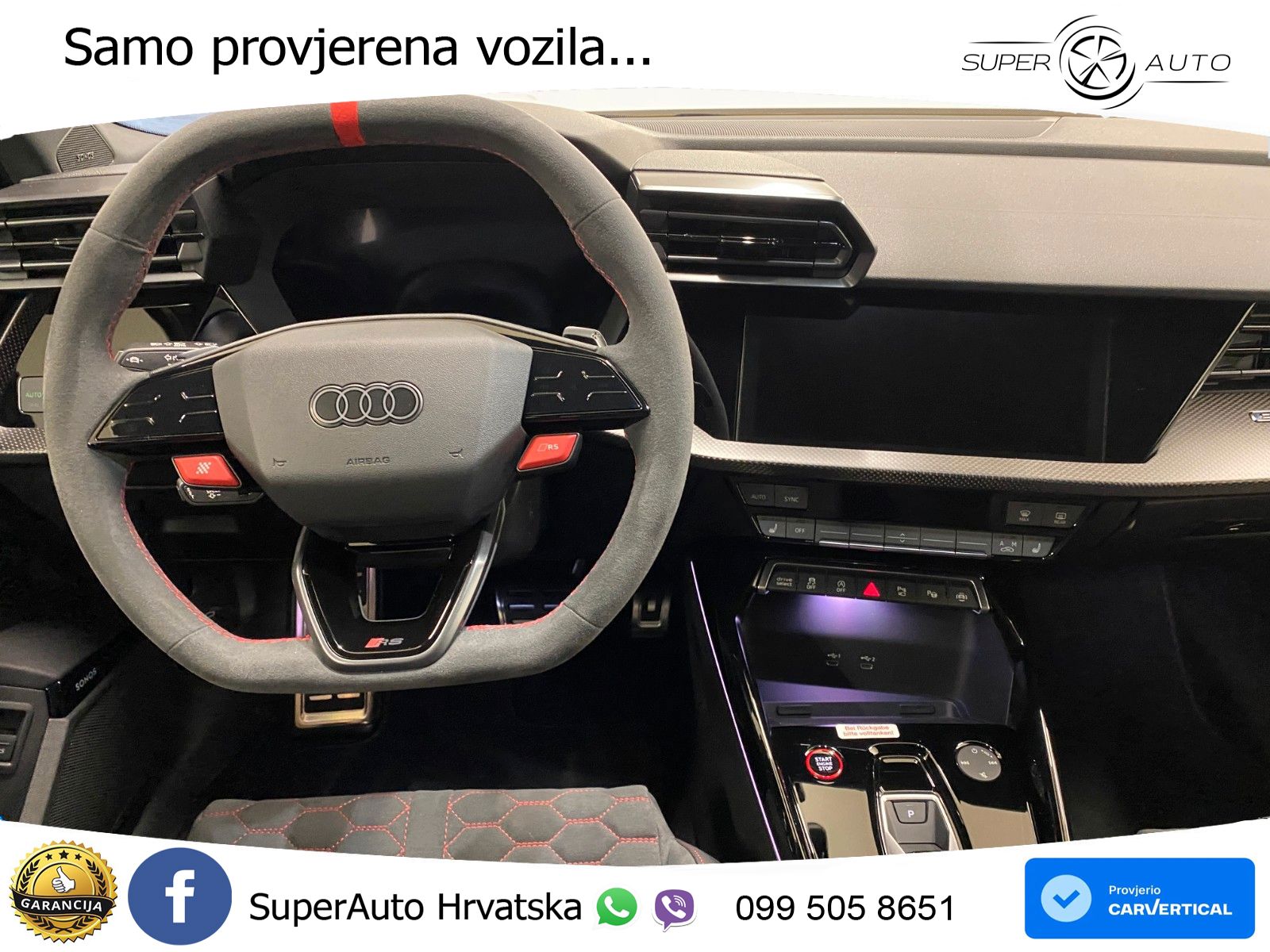 Audi RS3 Sedan 2.5 TFSI (400 KS) quattro S tronic LED+GR SJED+ACC