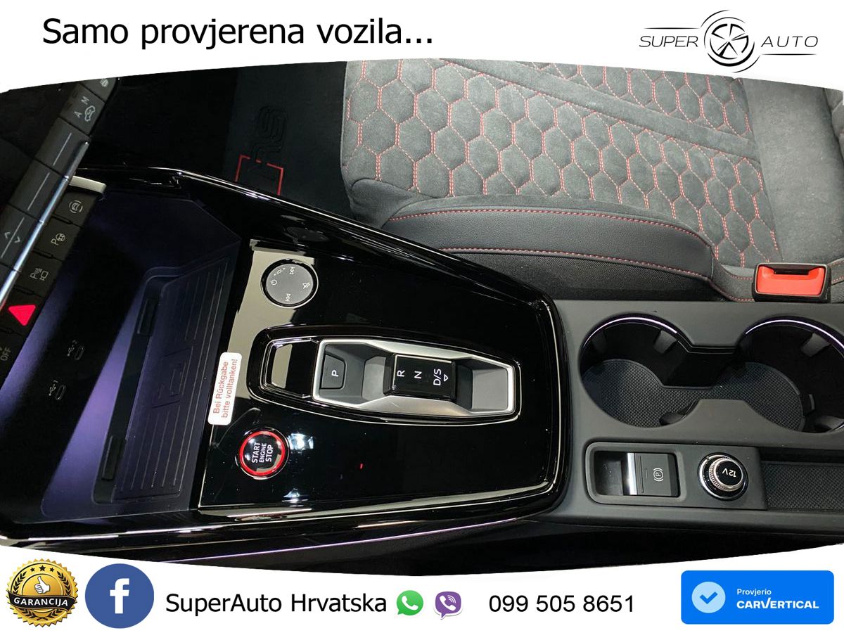 Audi RS3 Sedan 2.5 TFSI (400 KS) quattro S tronic LED+GR SJED+ACC