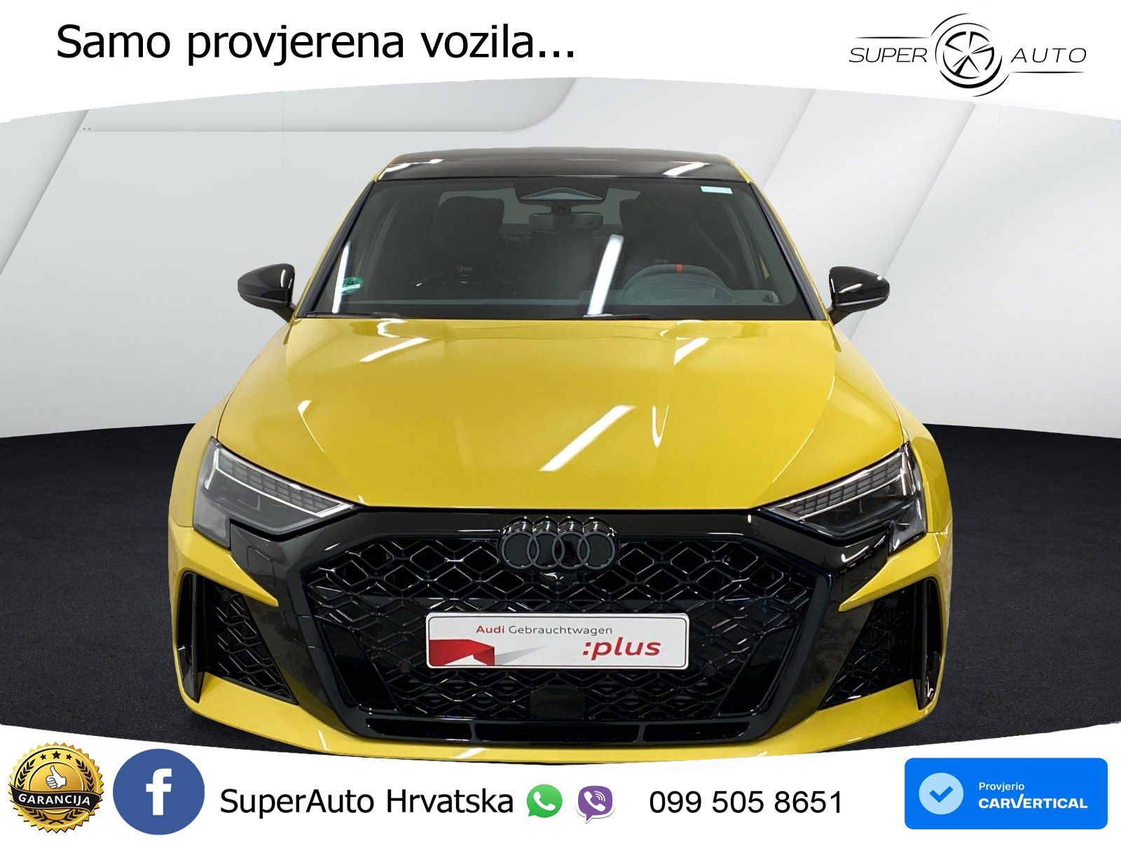 Audi RS3 Sedan 2.5 TFSI (400 KS) quattro S tronic LED+GR SJED+ACC