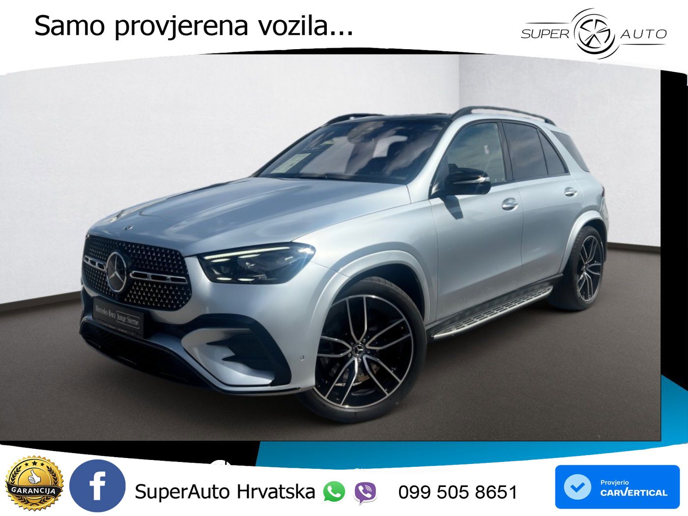 Mercedes GLE 450 3.0 (381 KS) EQ Boost 4MATIC 9G-TRONIC AMG LED+GR SJED+ACC