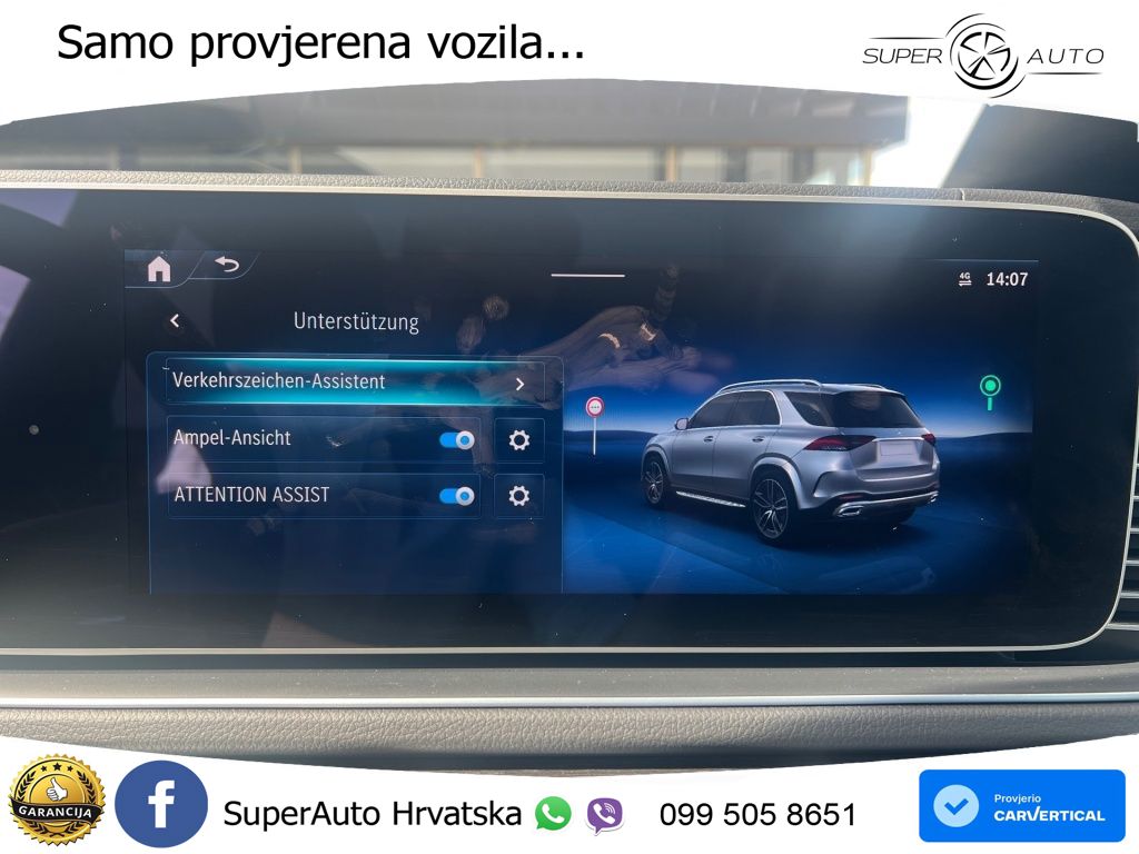 Mercedes GLE 450 3.0 (381 KS) EQ Boost 4MATIC 9G-TRONIC AMG LED+GR SJED+ACC