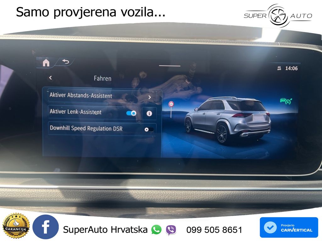 Mercedes GLE 450 3.0 (381 KS) EQ Boost 4MATIC 9G-TRONIC AMG LED+GR SJED+ACC
