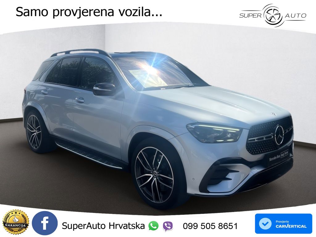 Mercedes GLE 450 3.0 (381 KS) EQ Boost 4MATIC 9G-TRONIC AMG LED+GR SJED+ACC