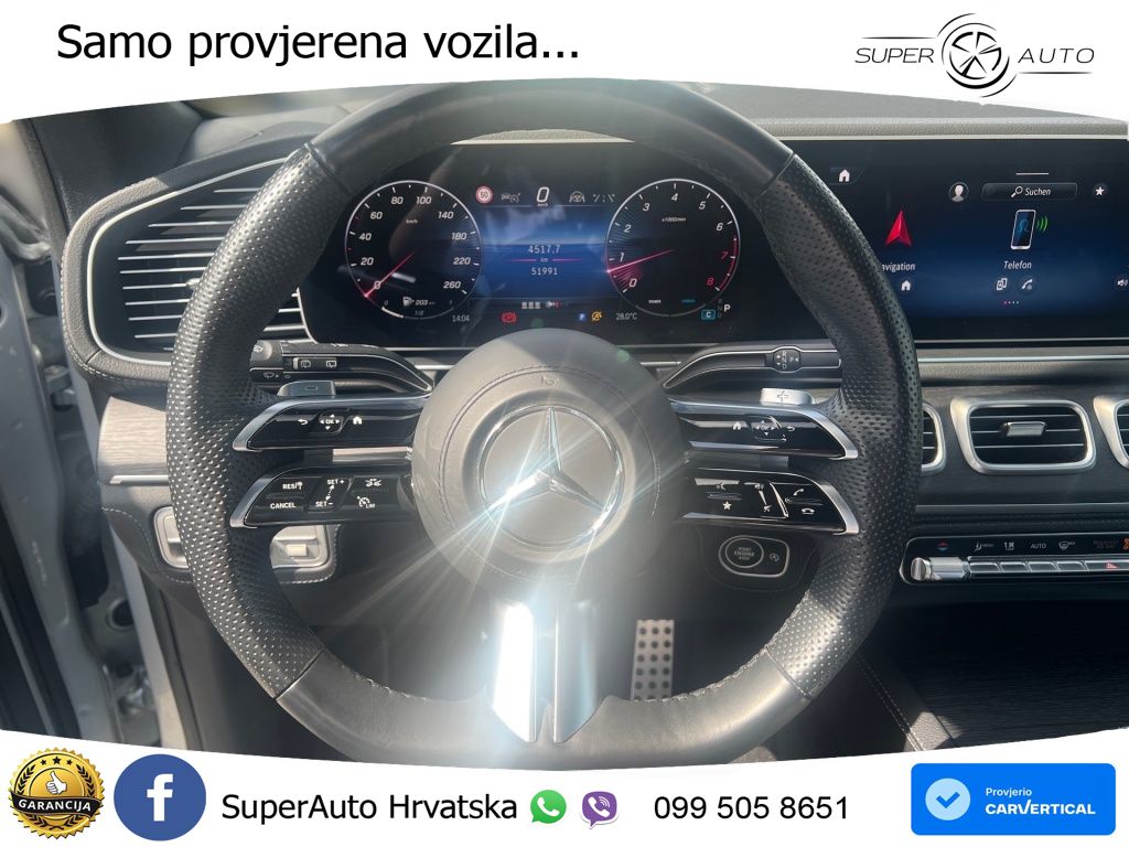 Mercedes GLE 450 3.0 (381 KS) EQ Boost 4MATIC 9G-TRONIC AMG LED+GR SJED+ACC