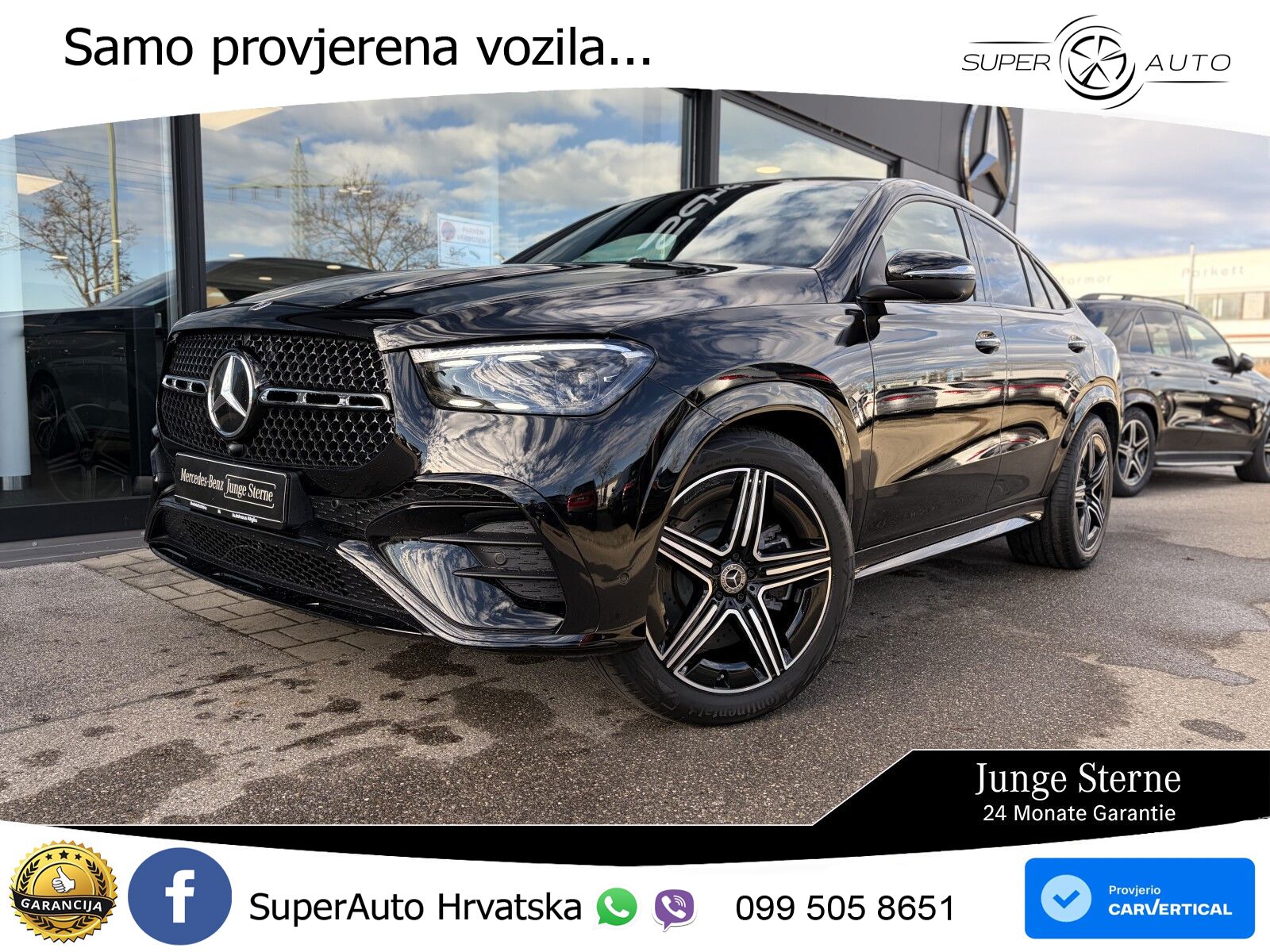 Mercedes GLE Coupe 450d (367 KS) EQ Boost 4MATIC 9G-TRONIC AMG LED+GR SJED+ACC