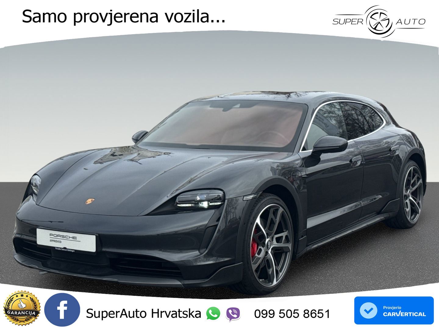 Porsche Taycan Cross Turismo 4S 93.4 kWh (571 KS)
