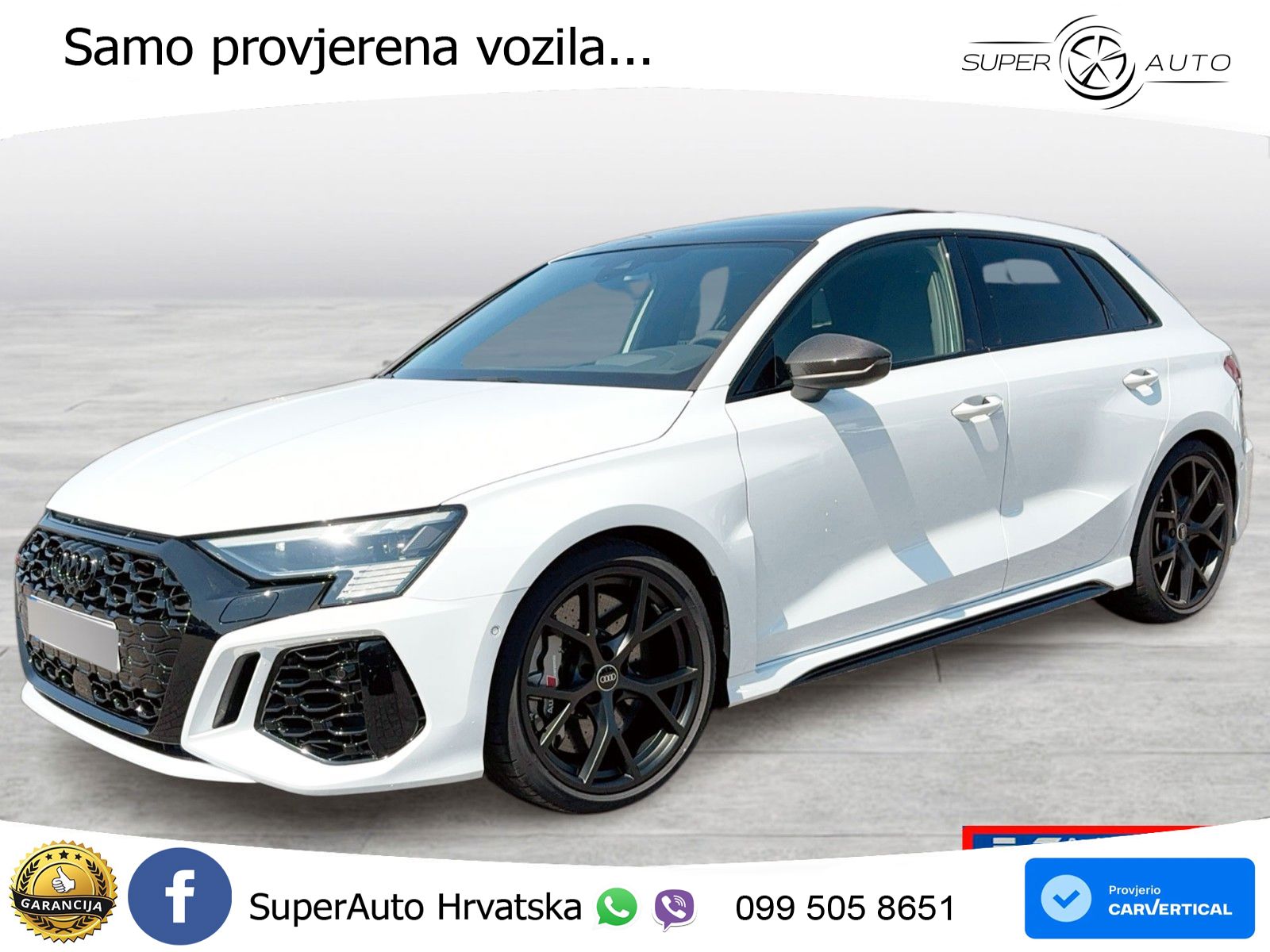 Audi RS3 Sedan 2.5 TFSI (400 KS) quattro S tronic LED+GR SJED+ACC