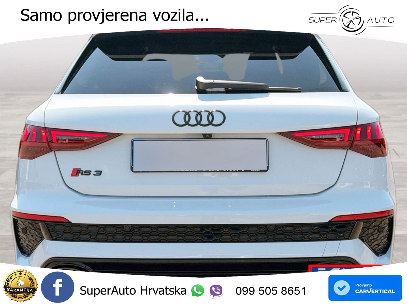 Audi RS3 Sedan 2.5 TFSI (400 KS) quattro S tronic LED+GR SJED+ACC
