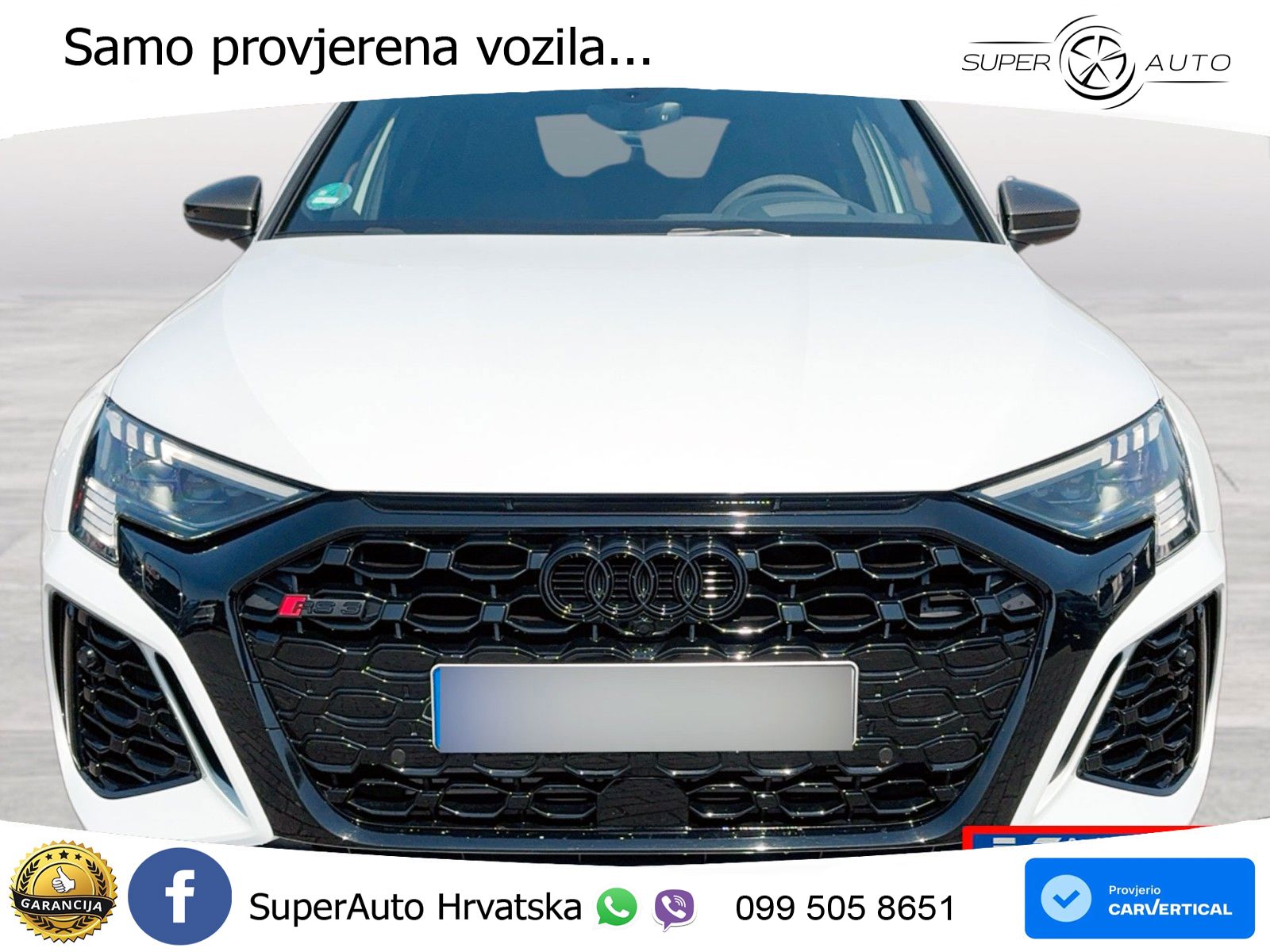 Audi RS3 Sedan 2.5 TFSI (400 KS) quattro S tronic LED+GR SJED+ACC