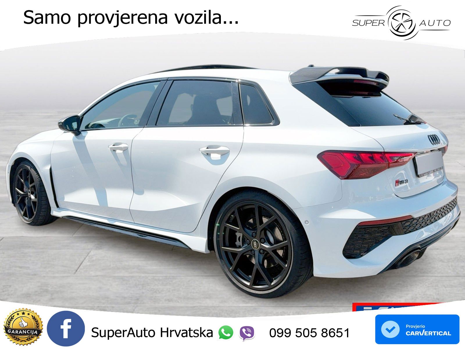 Audi RS3 Sedan 2.5 TFSI (400 KS) quattro S tronic LED+GR SJED+ACC