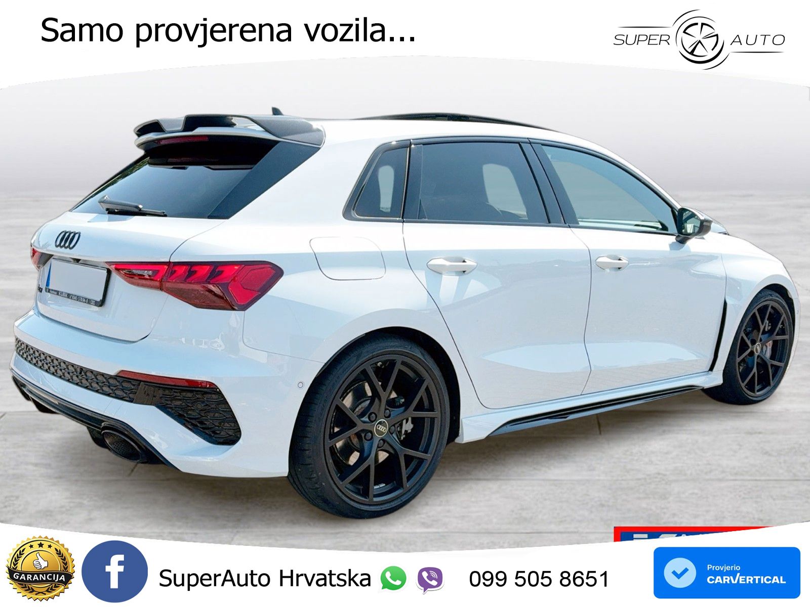 Audi RS3 Sedan 2.5 TFSI (400 KS) quattro S tronic LED+GR SJED+ACC