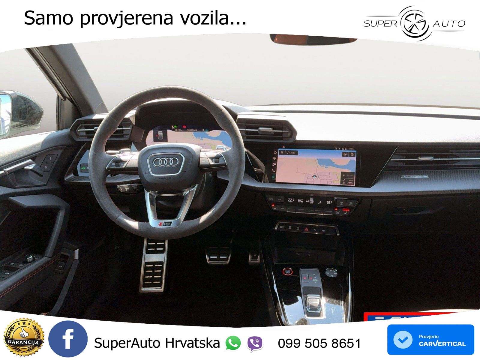 Audi RS3 Sedan 2.5 TFSI (400 KS) quattro S tronic LED+GR SJED+ACC