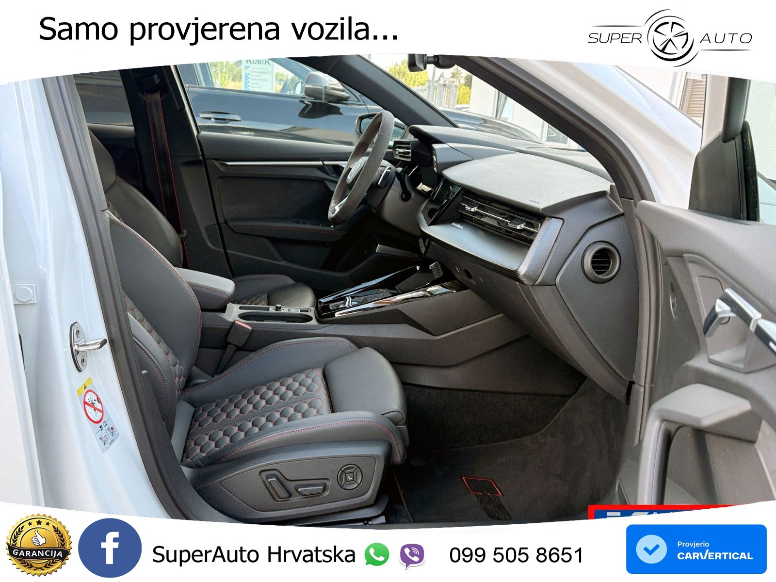 Audi RS3 Sedan 2.5 TFSI (400 KS) quattro S tronic LED+GR SJED+ACC