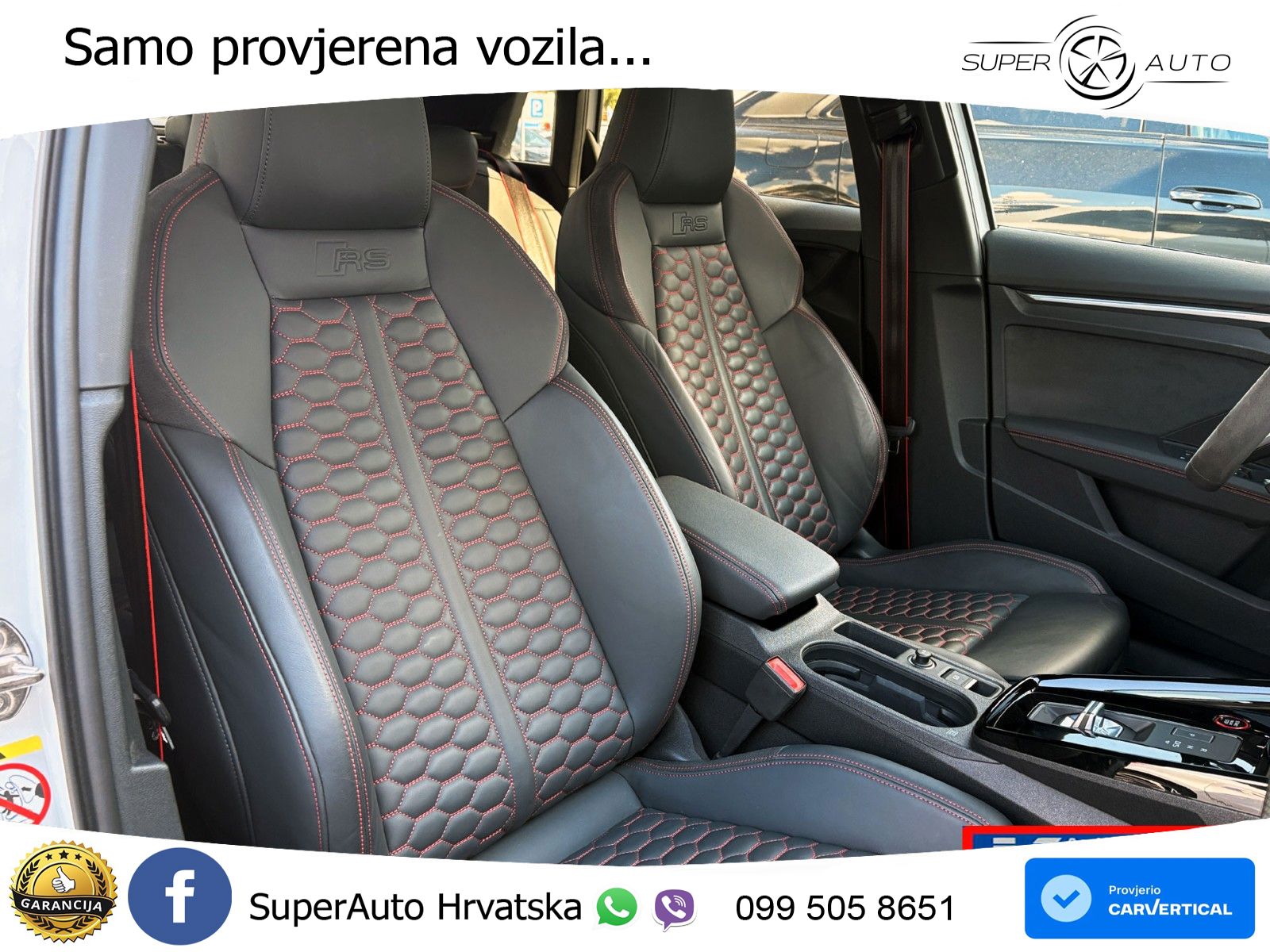 Audi RS3 Sedan 2.5 TFSI (400 KS) quattro S tronic LED+GR SJED+ACC