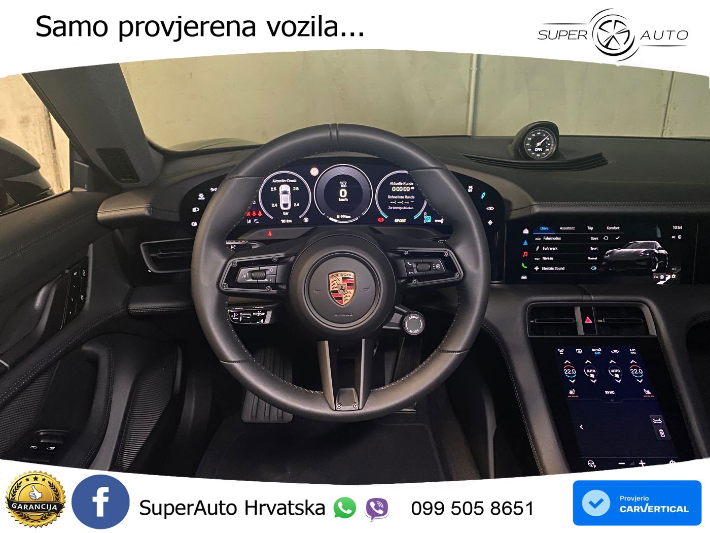 Porsche Taycan 105 kWh (435 KS)