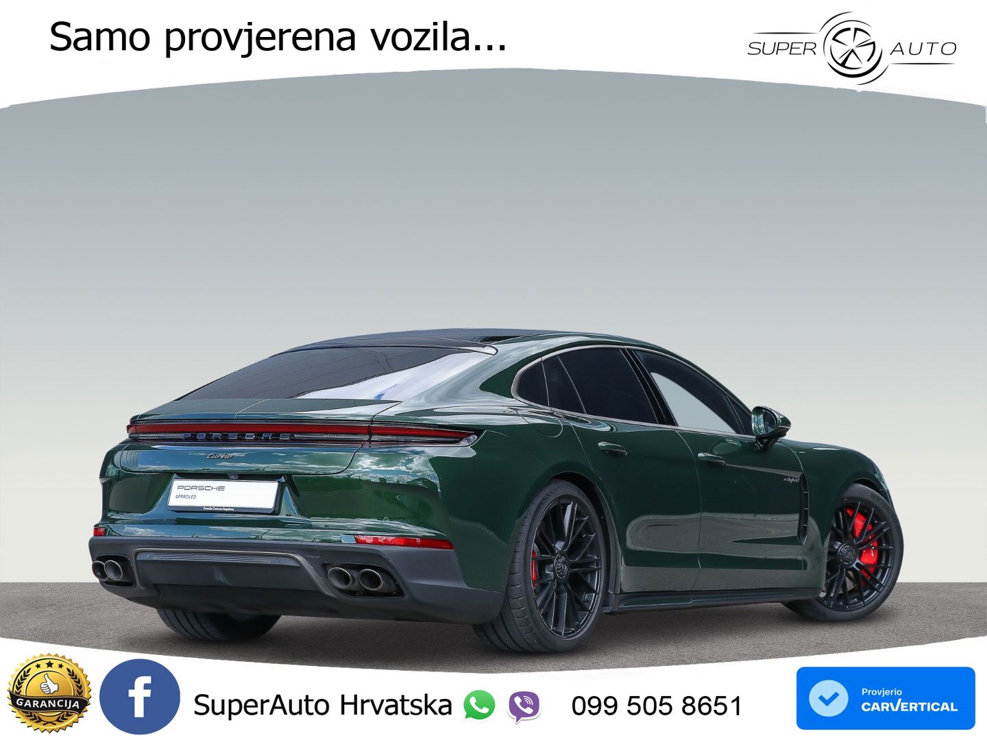 Porsche Panamera Turbo 4.0 V8 (680 KS) E-Hybrid PDK ACC+HEAD+4xGR SJED+360+PANO
