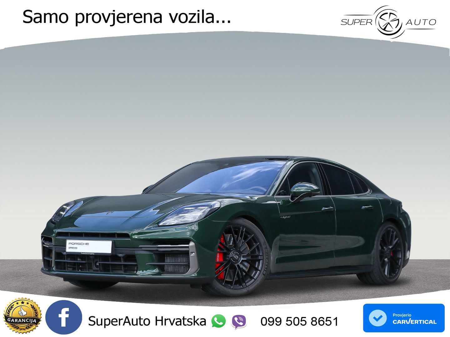 Porsche Panamera Turbo 4.0 V8 (680 KS) E-Hybrid PDK ACC+HEAD+4xGR SJED+360+PANO
