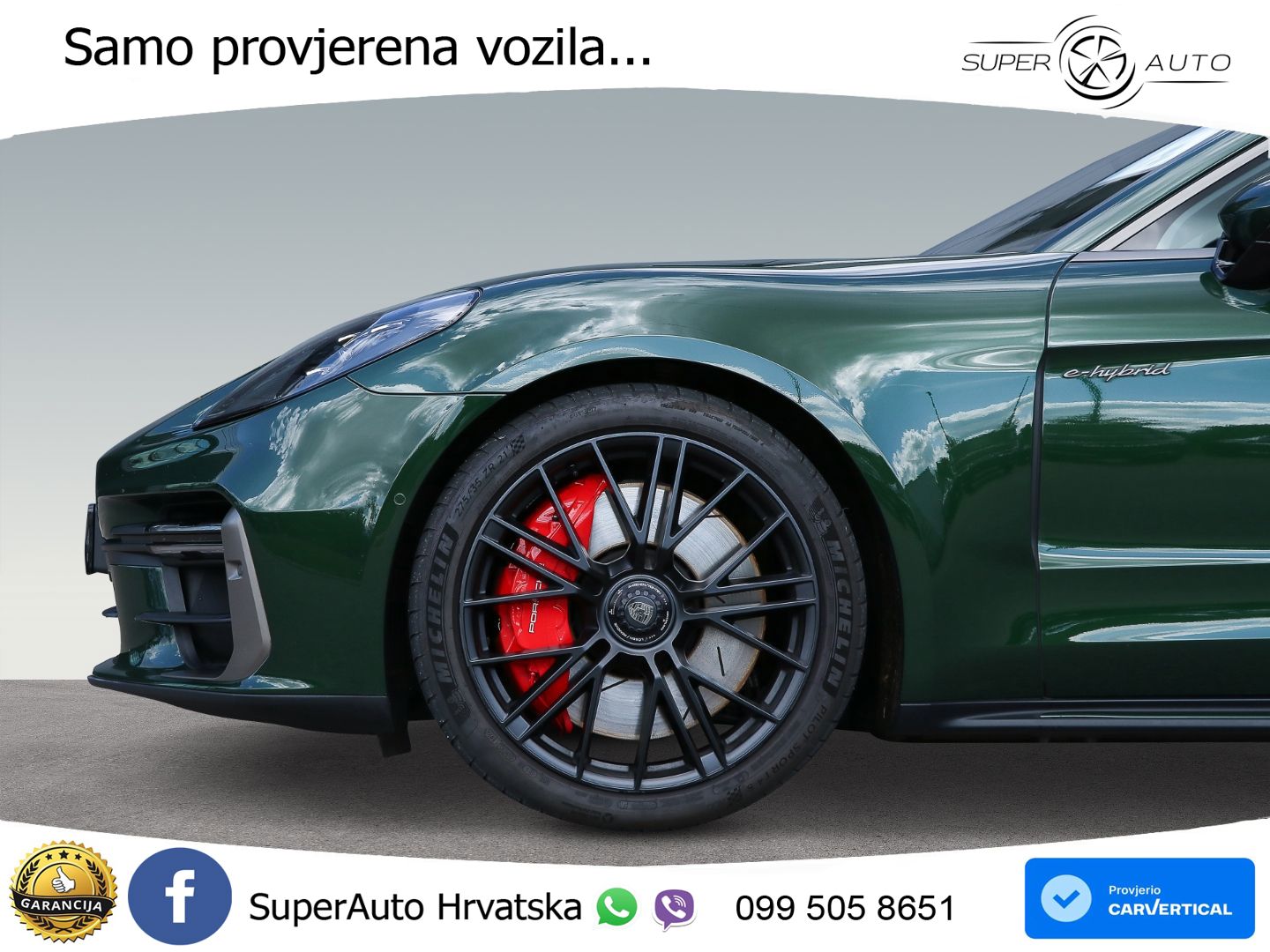Porsche Panamera Turbo 4.0 V8 (680 KS) E-Hybrid PDK ACC+HEAD+4xGR SJED+360+PANO