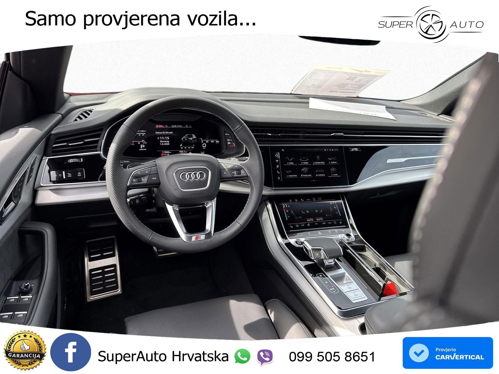 Audi Q8 50 TDI V6 (286 KS) quattro Tiptronic