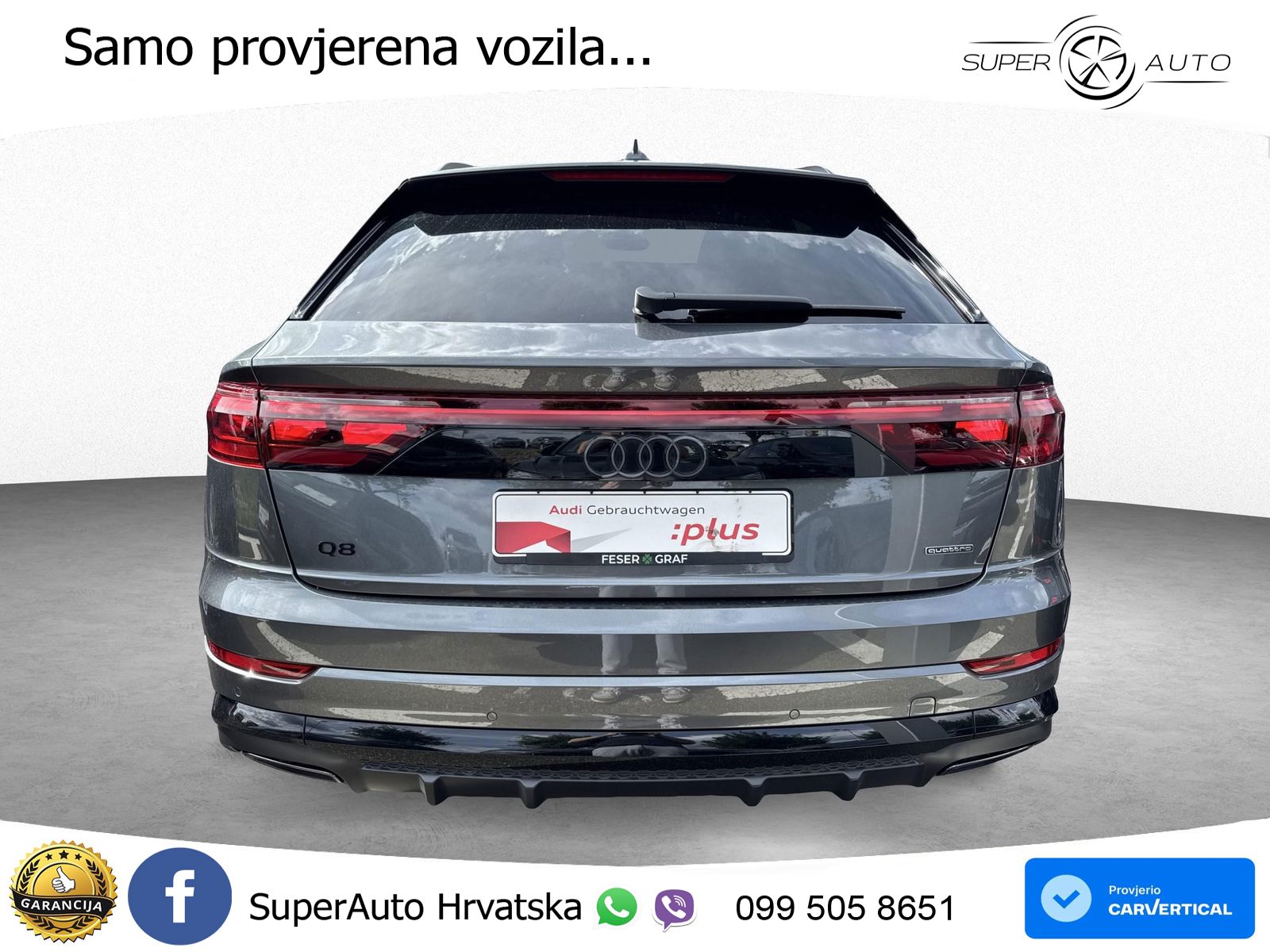 Audi Q8 50 TDI V6 (286 KS) quattro Tiptronic