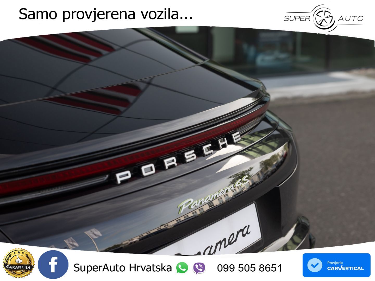 Porsche Panamera 4S 2.9 V6 (544 KS) E-Hybrid PDK ACC+HEAD+4xGR SJED+360+PANO