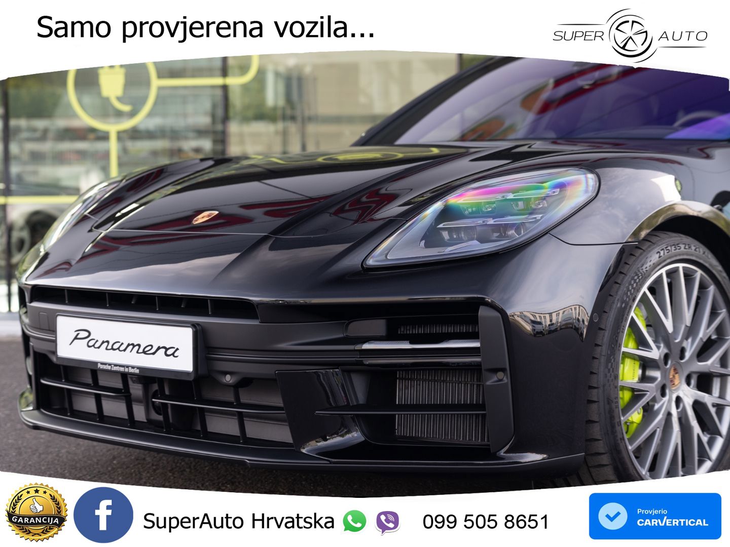Porsche Panamera 4S 2.9 V6 (544 KS) E-Hybrid PDK ACC+HEAD+4xGR SJED+360+PANO
