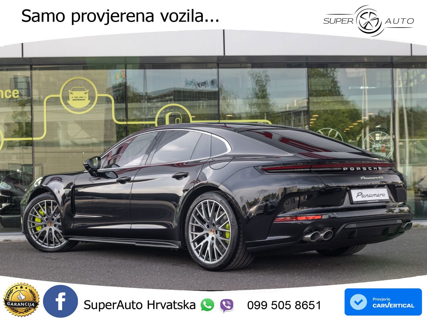 Porsche Panamera 4S 2.9 V6 (544 KS) E-Hybrid PDK ACC+HEAD+4xGR SJED+360+PANO