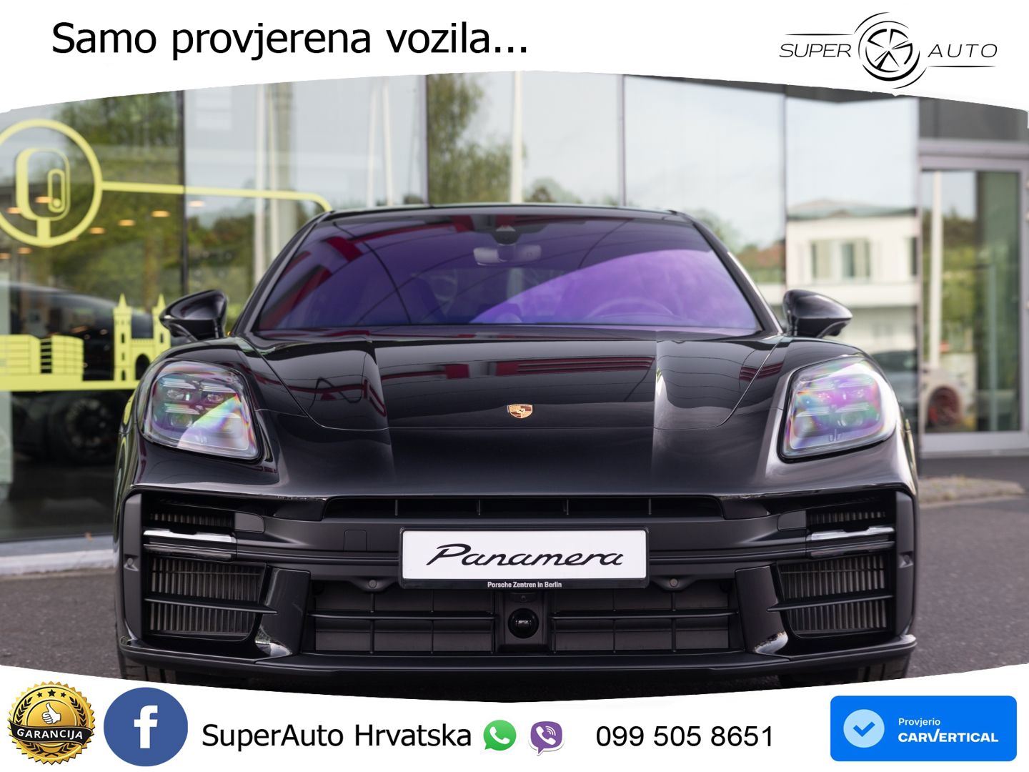 Porsche Panamera 4S 2.9 V6 (544 KS) E-Hybrid PDK ACC+HEAD+4xGR SJED+360+PANO