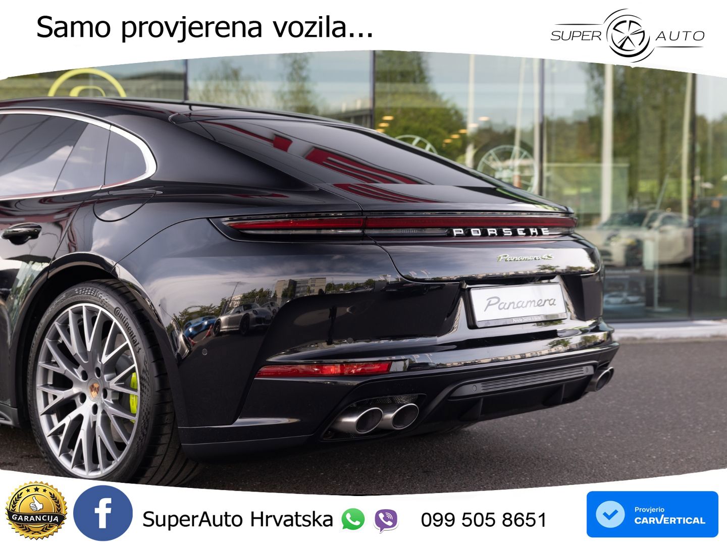 Porsche Panamera 4S 2.9 V6 (544 KS) E-Hybrid PDK ACC+HEAD+4xGR SJED+360+PANO