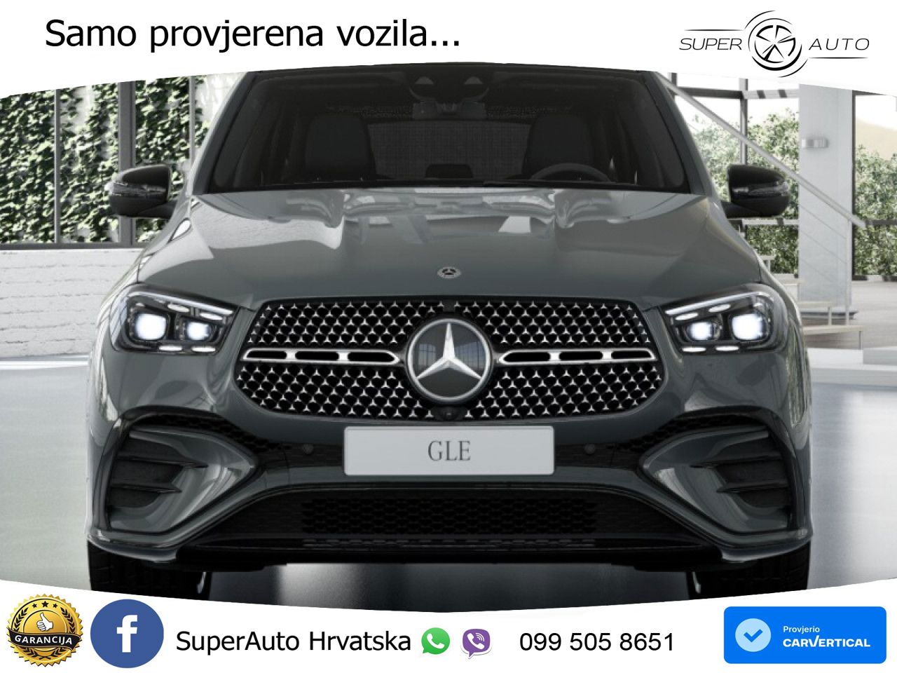 Mercedes GLE 450d (367 KS) EQ Boost 4MATIC 9G-TRONIC AMG LED+GR SJED+ACC