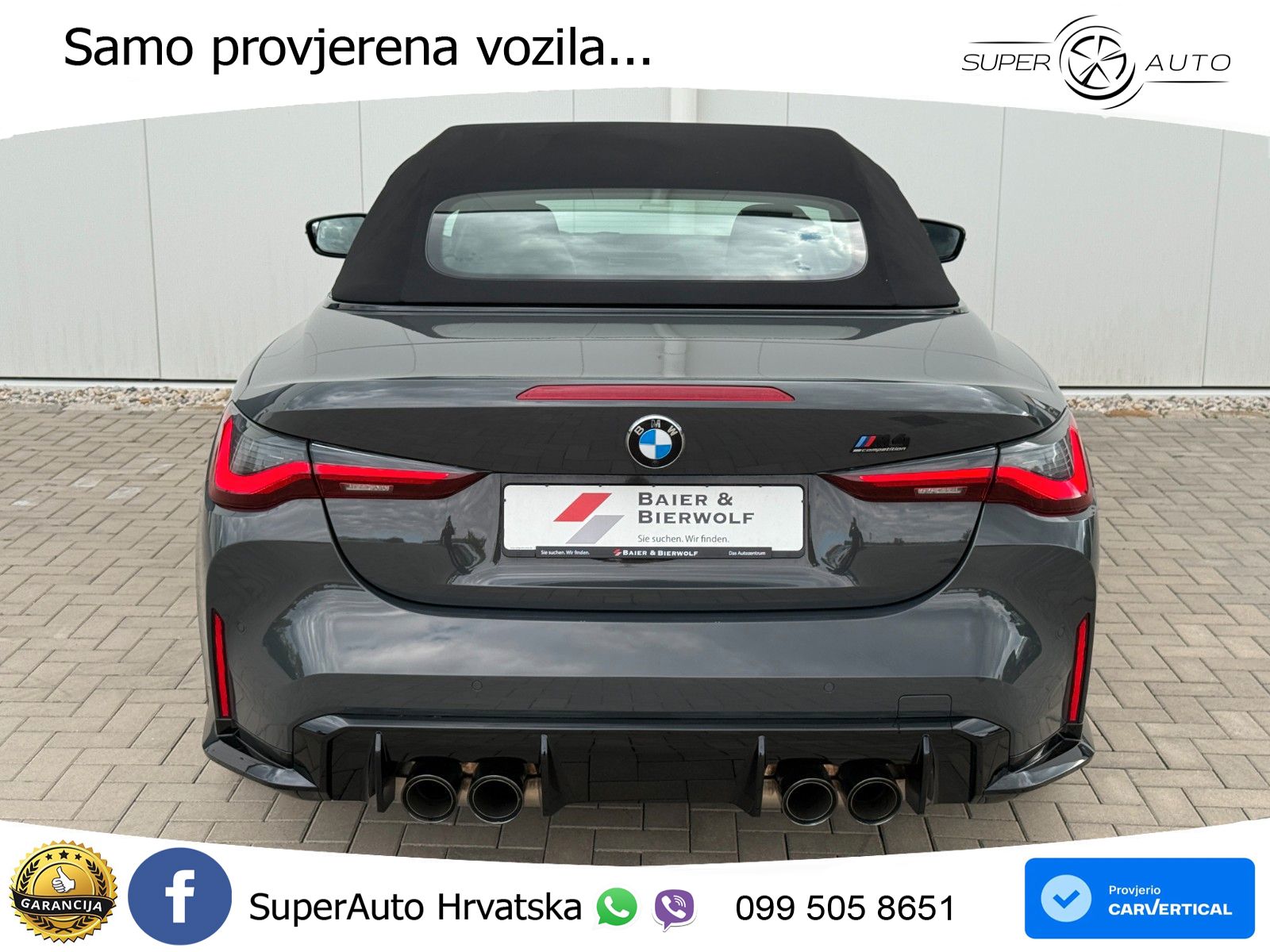BMW M4 Competition 3.0 (510 KS) Steptronic