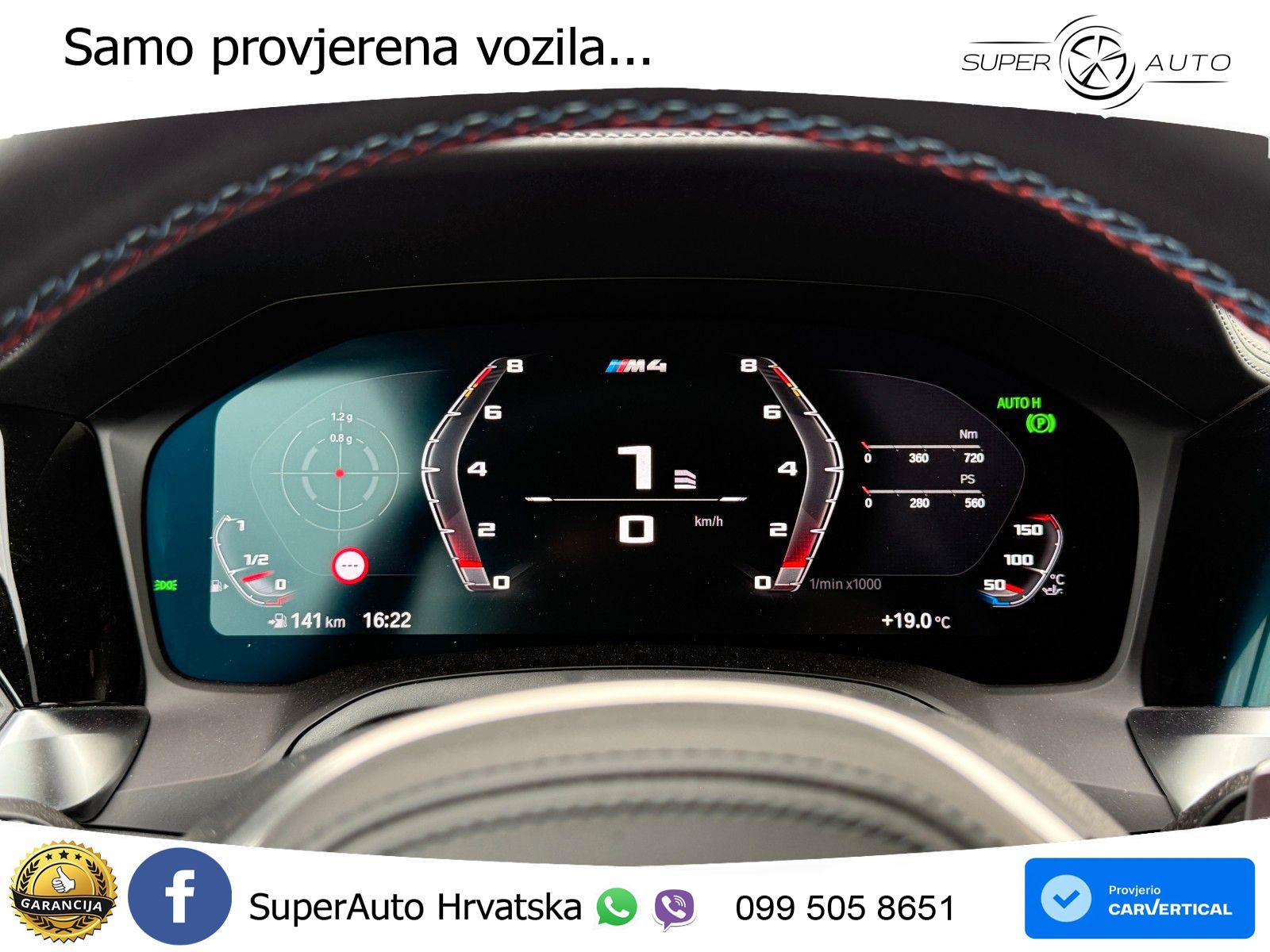 BMW M4 Competition 3.0 (510 KS) Steptronic