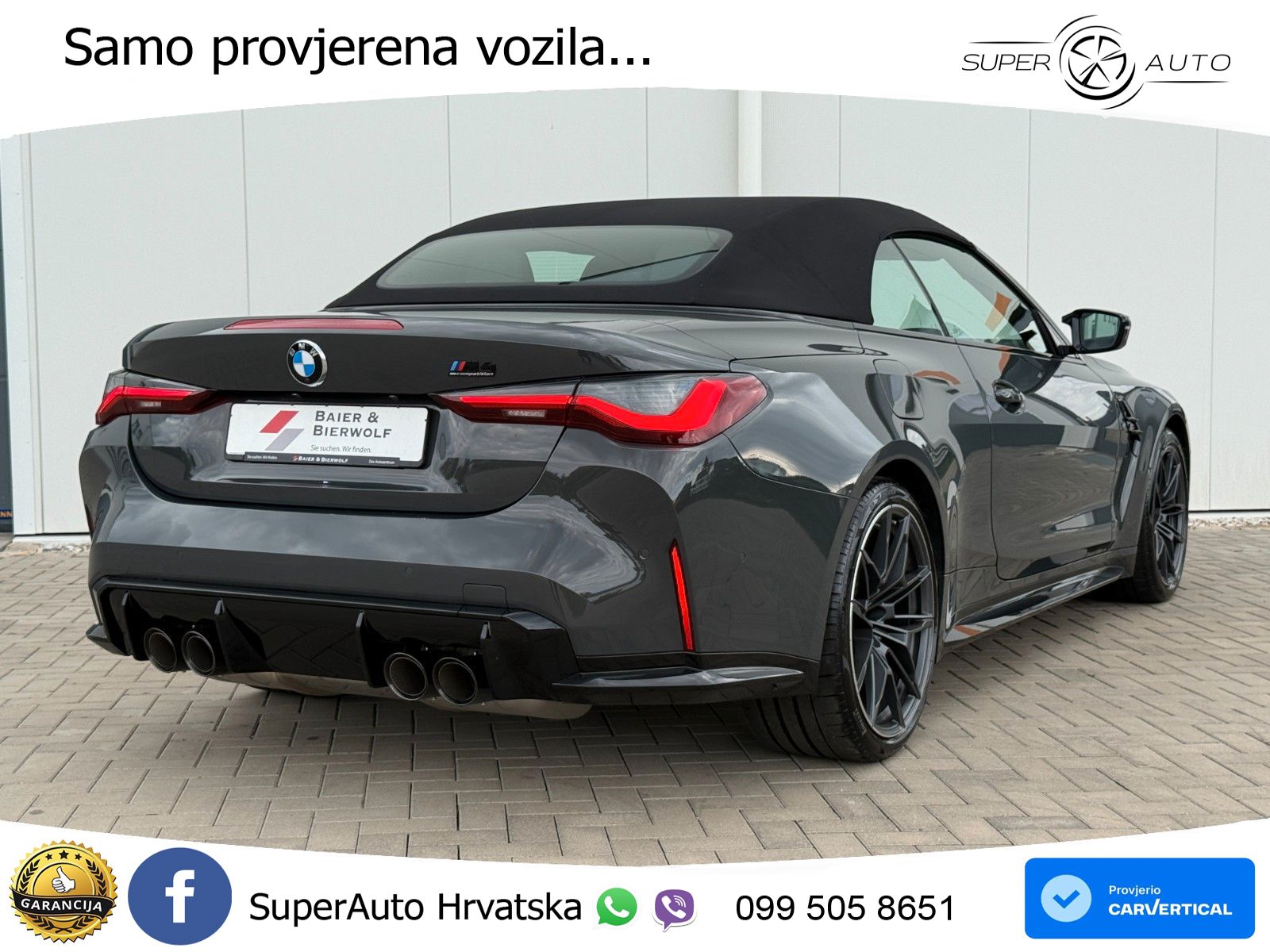 BMW M4 Competition 3.0 (510 KS) Steptronic