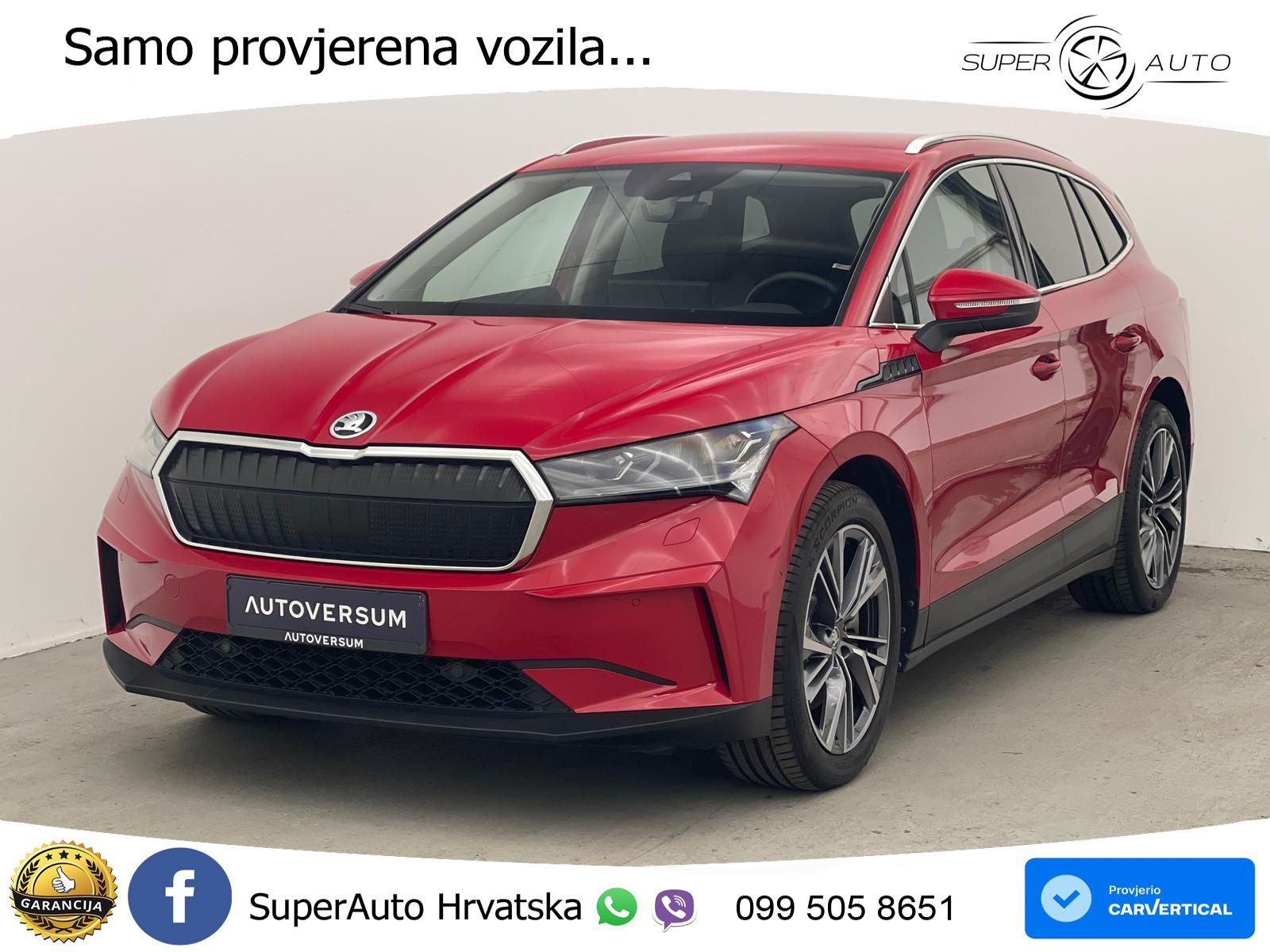 Škoda Enyaq iV 80x 82 kWh (265 KS) AWD