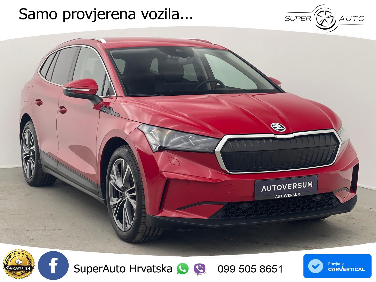 Škoda Enyaq iV 80x 82 kWh (265 KS) AWD