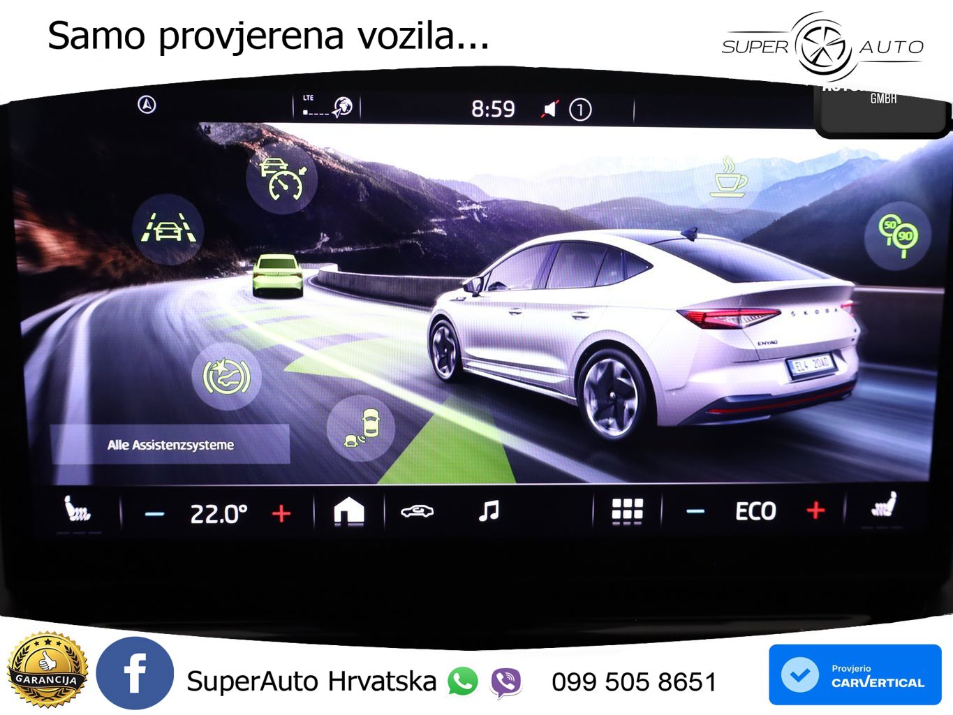 Škoda Enyaq Coupe iV RS 82 kWh (299 KS) AWD LED+GR SJED+ACC