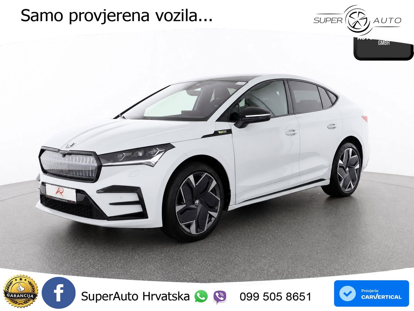 Škoda Enyaq Coupe iV RS 82 kWh (299 KS) AWD LED+GR SJED+ACC