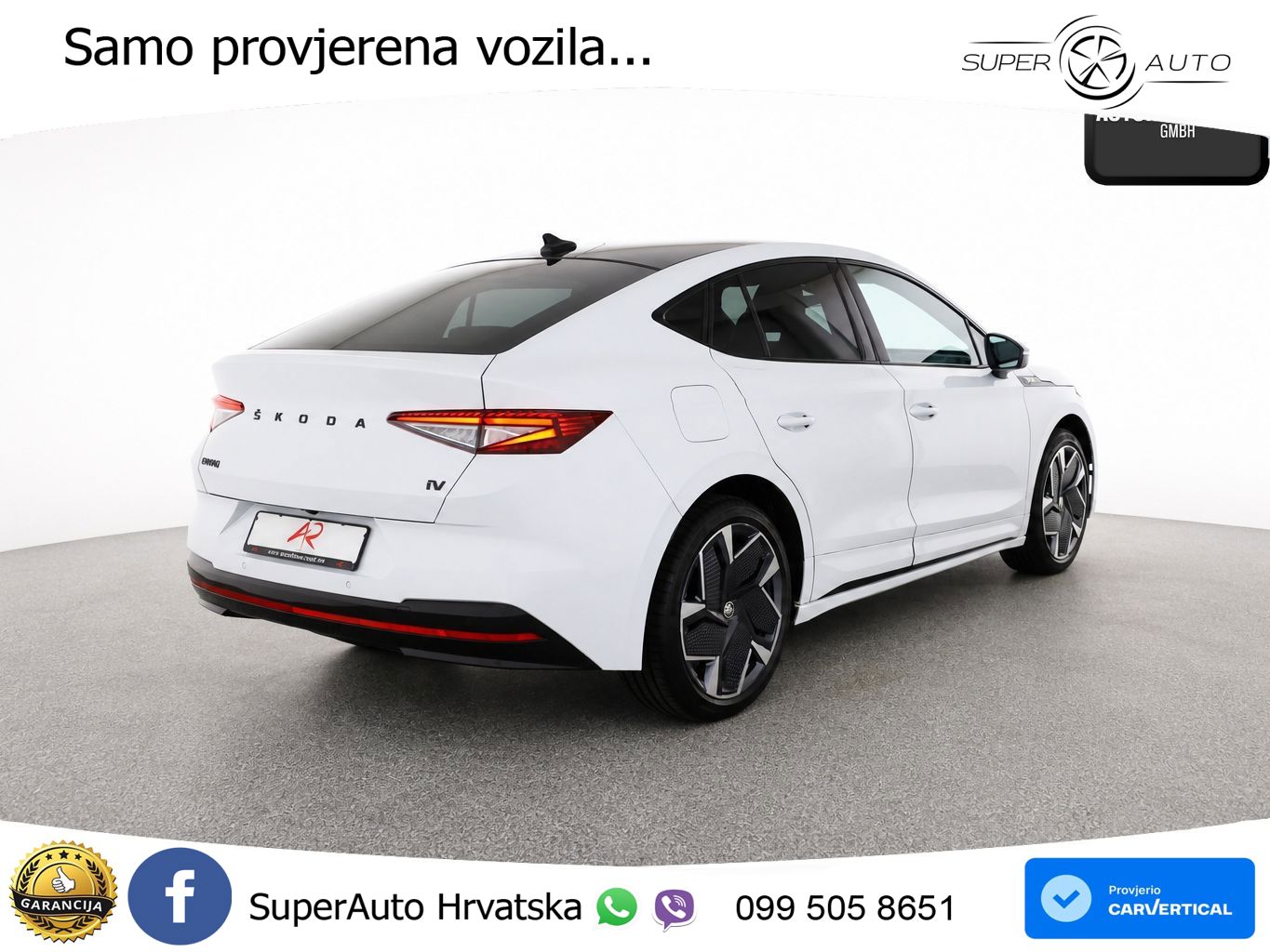 Škoda Enyaq Coupe iV RS 82 kWh (299 KS) AWD LED+GR SJED+ACC