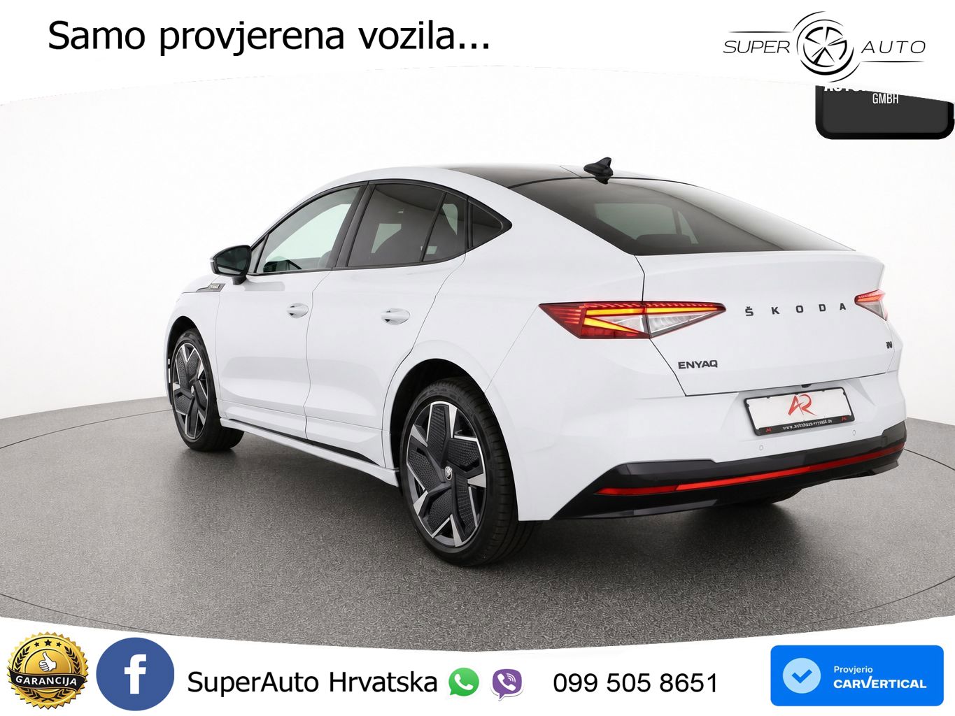 Škoda Enyaq Coupe iV RS 82 kWh (299 KS) AWD LED+GR SJED+ACC