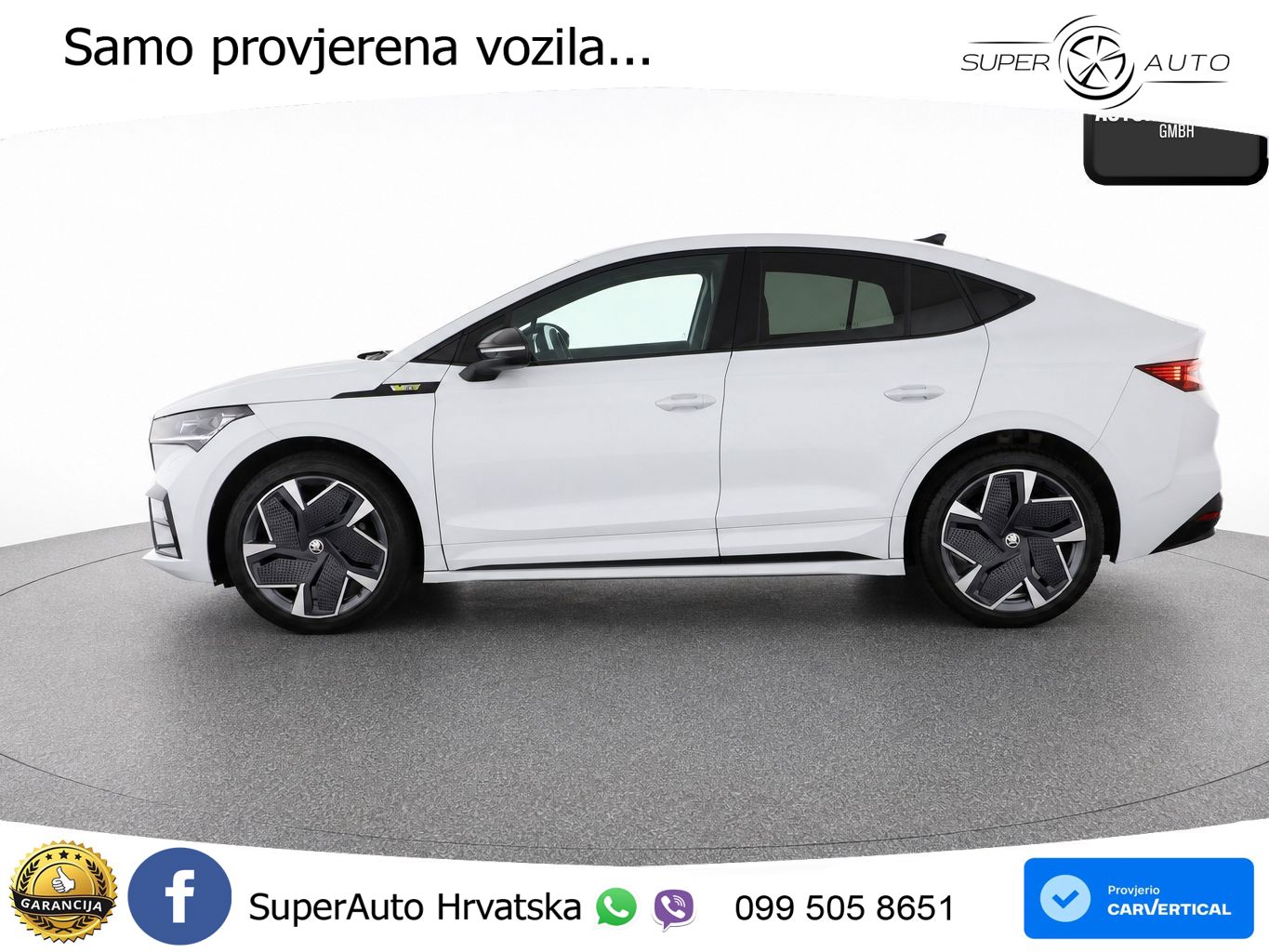 Škoda Enyaq Coupe iV RS 82 kWh (299 KS) AWD LED+GR SJED+ACC