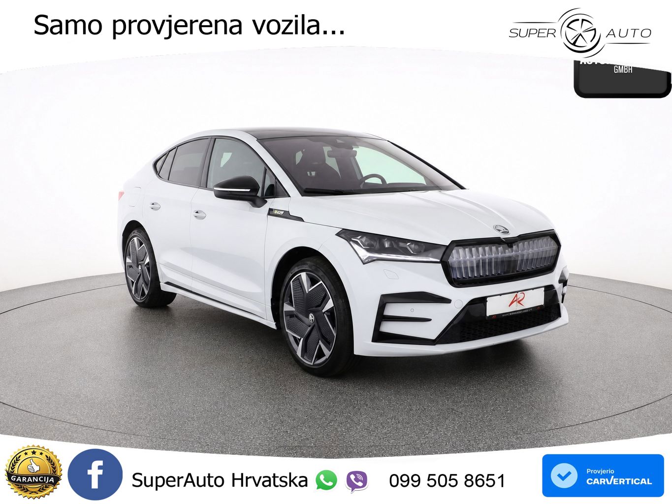 Škoda Enyaq Coupe iV RS 82 kWh (299 KS) AWD LED+GR SJED+ACC