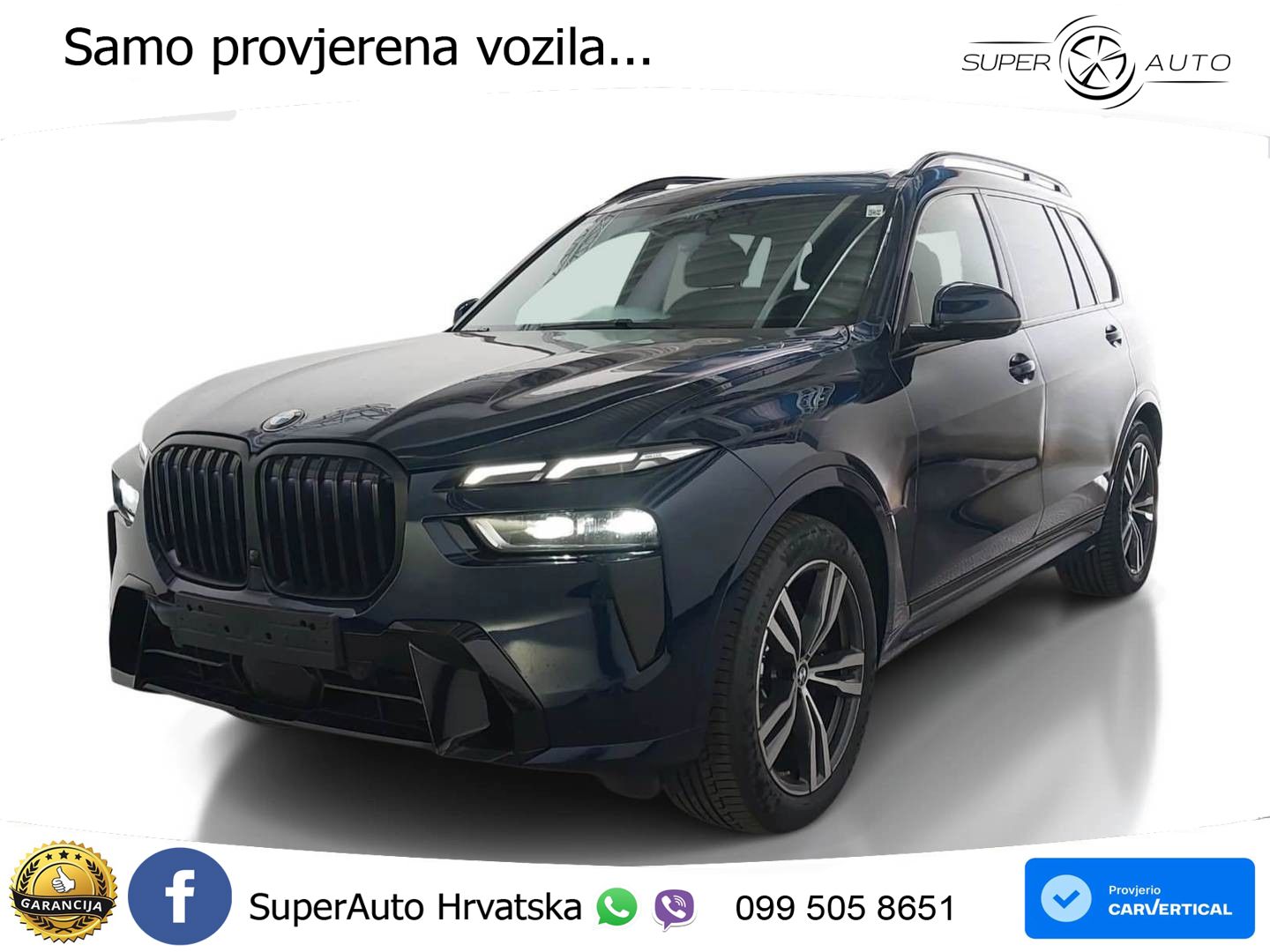 BMW X7 40d (352 KS) xDrive Steptronic M Sport LED+GR SJED+ACC