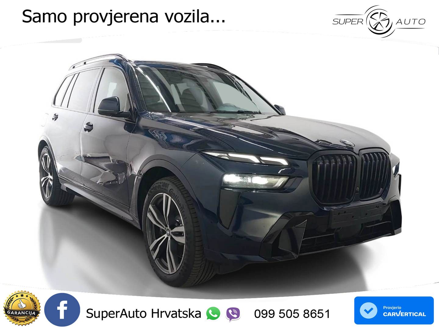 BMW X7 40d (352 KS) xDrive Steptronic M Sport LED+GR SJED+ACC