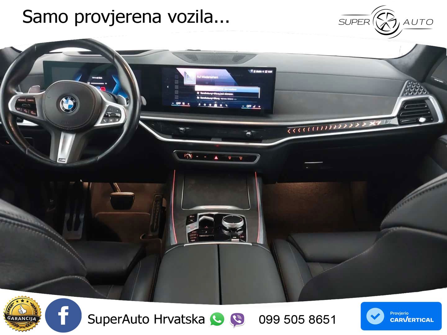 BMW X7 40d (352 KS) xDrive Steptronic M Sport LED+GR SJED+ACC