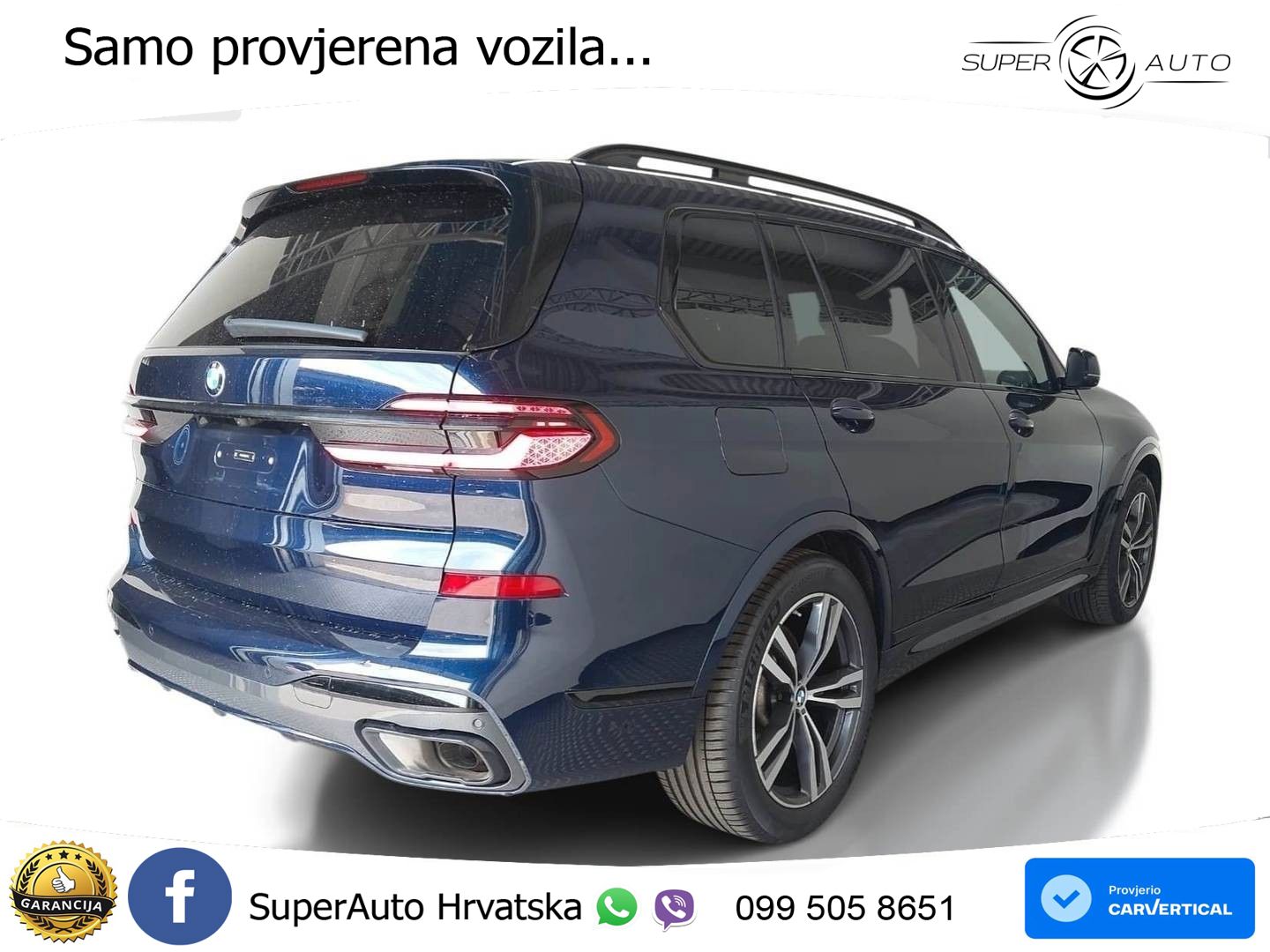 BMW X7 40d (352 KS) xDrive Steptronic M Sport LED+GR SJED+ACC