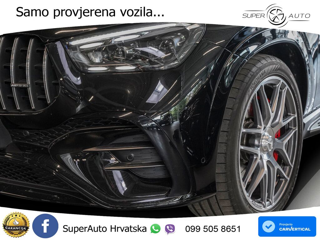 Mercedes AMG GLE 53 (435 KS) EQ Boost 4MATIC+ AMG SPEEDSHIFT TCT 9G LED+GR SJED+ACC